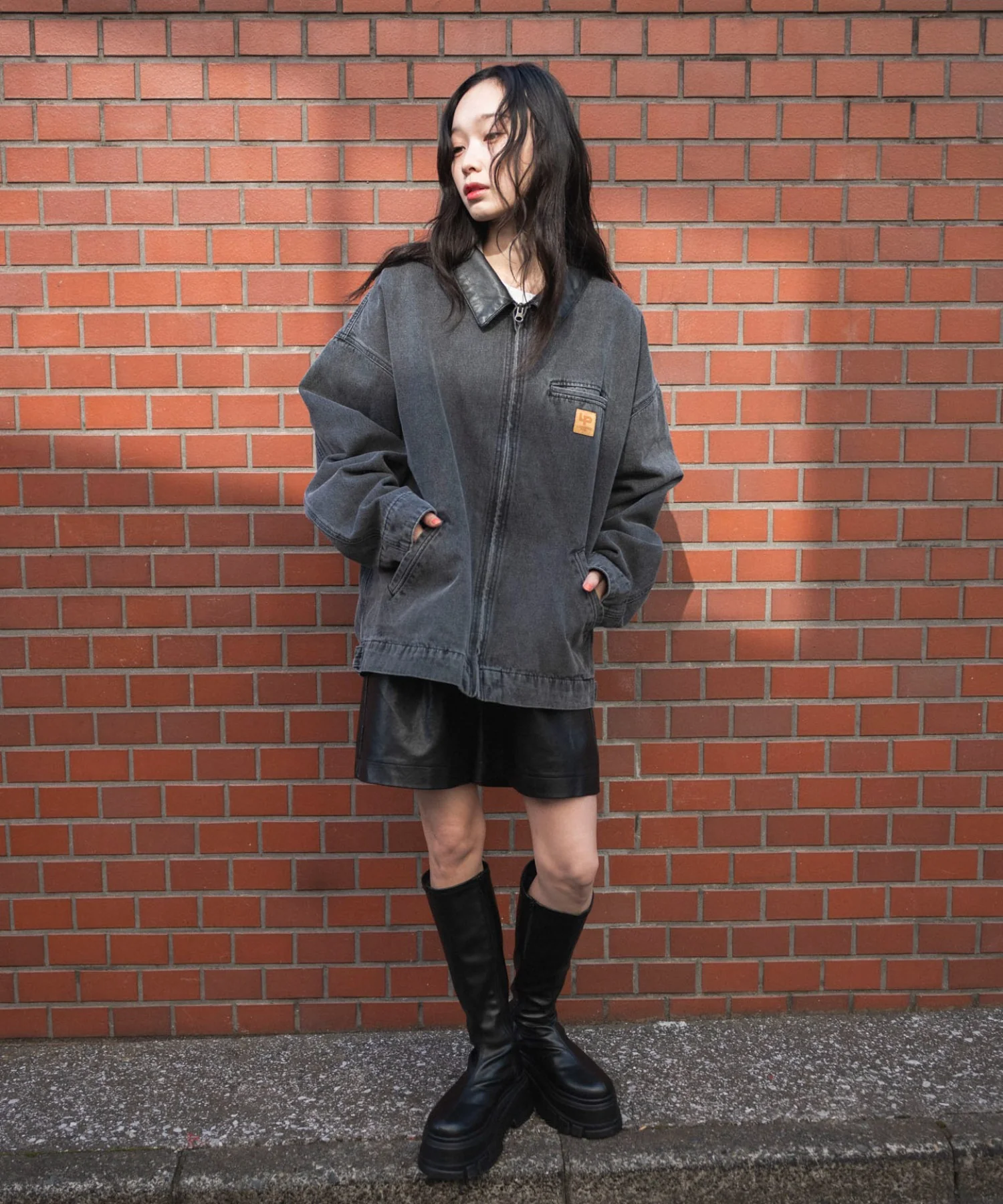 ワーカーズデニムZIPジャケット - Image 6