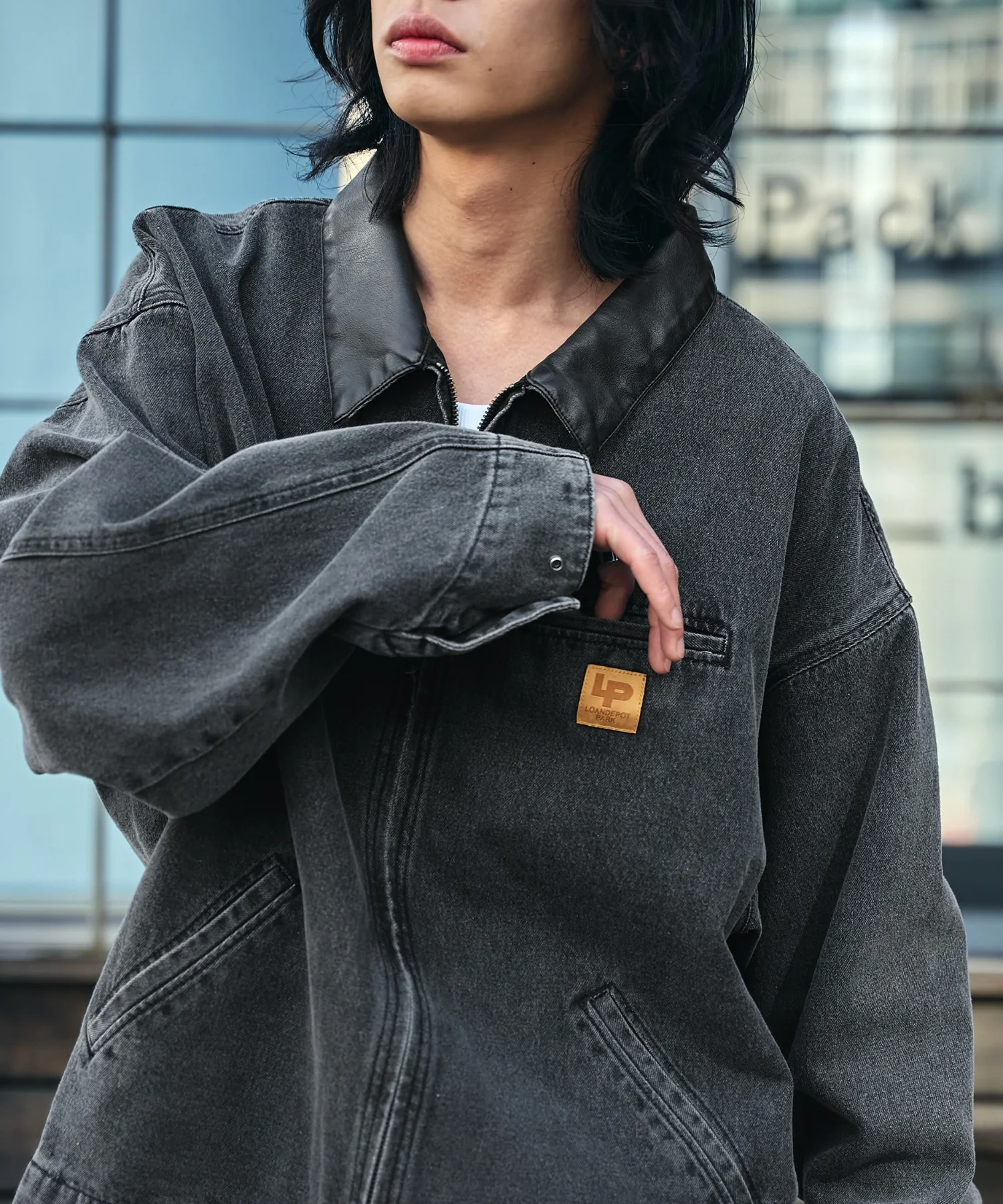 ワーカーズデニムZIPジャケット - Image 7
