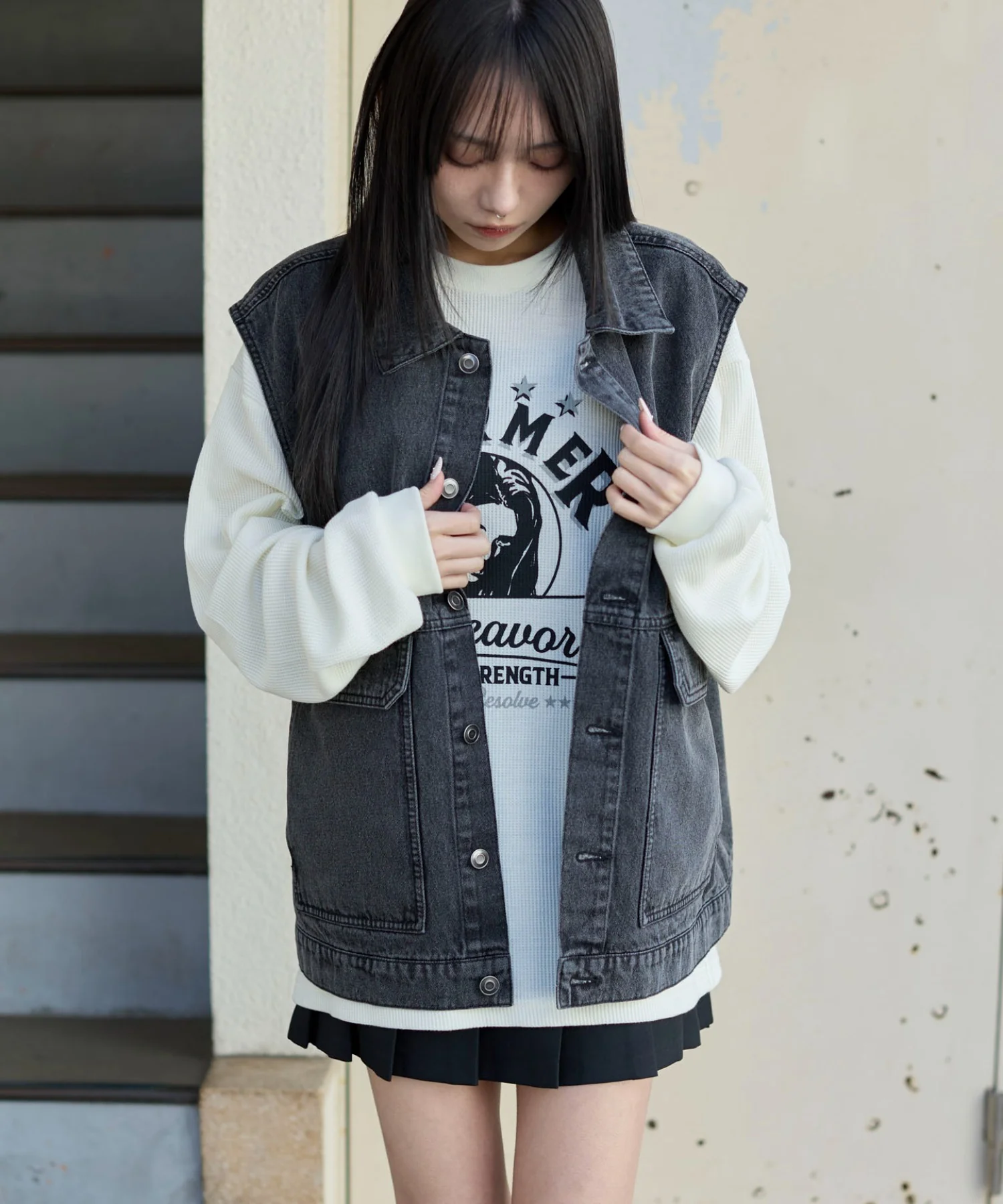 ワーカーズデニムベスト - Image 14