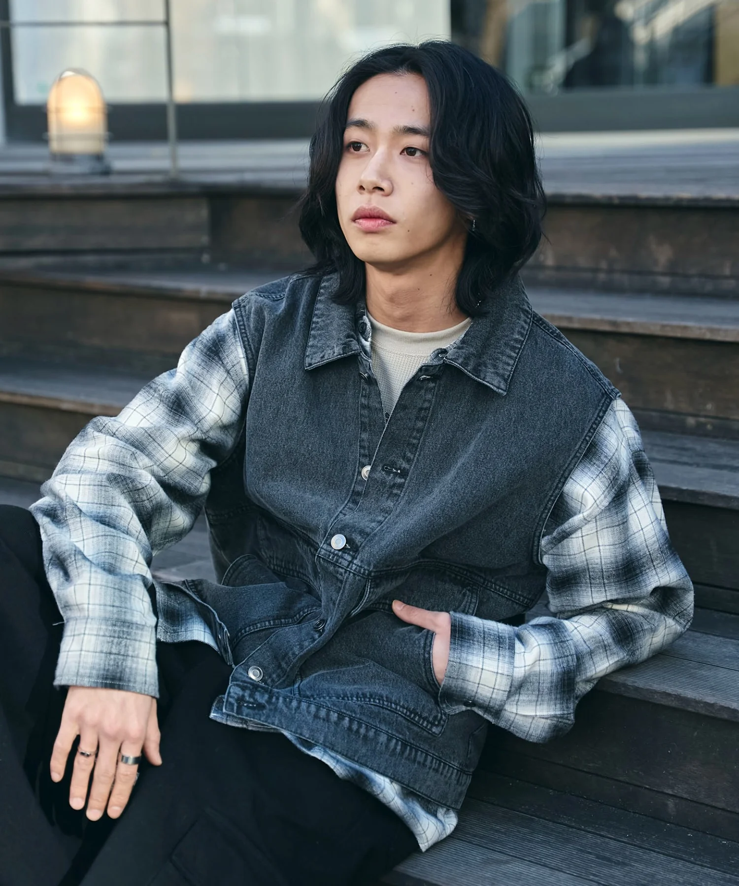 ワーカーズデニムベスト - Image 6