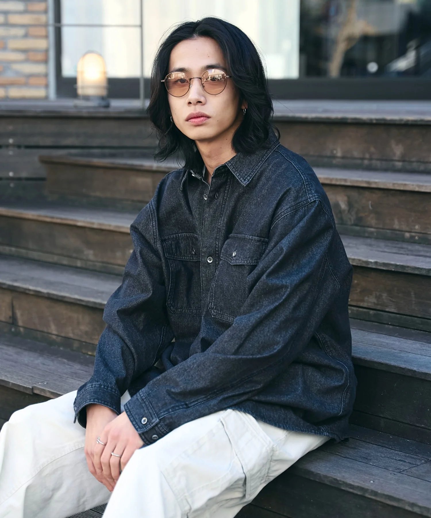 デニムシャツ(LS) - Image 6