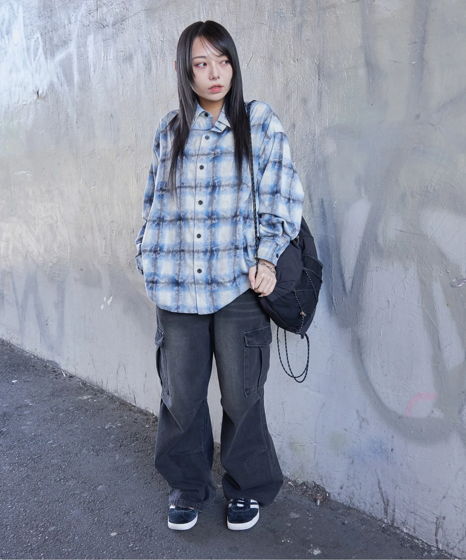 ブリーチオンブレチェックシャツ（LS） - Image 4
