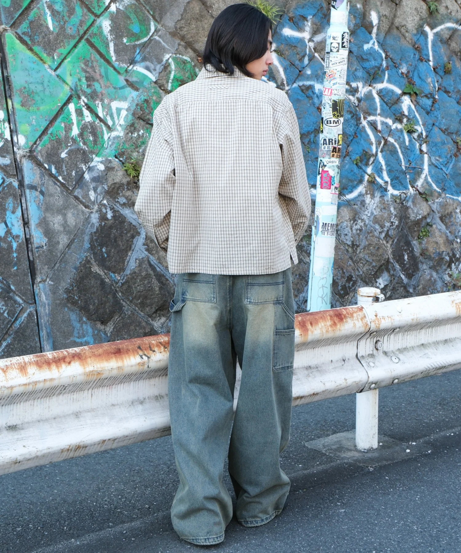 ダブルニーダメージデニムパンツ - Image 17