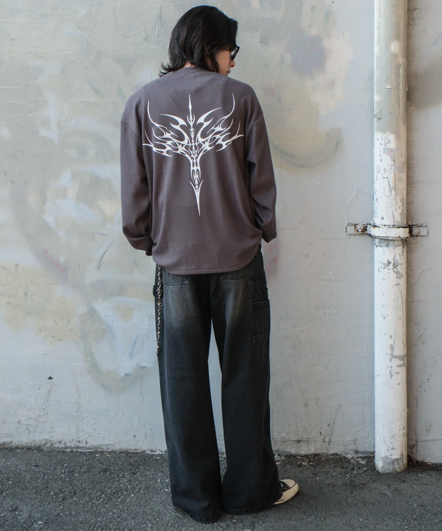 ダブルニーダメージデニムパンツ - Image 21