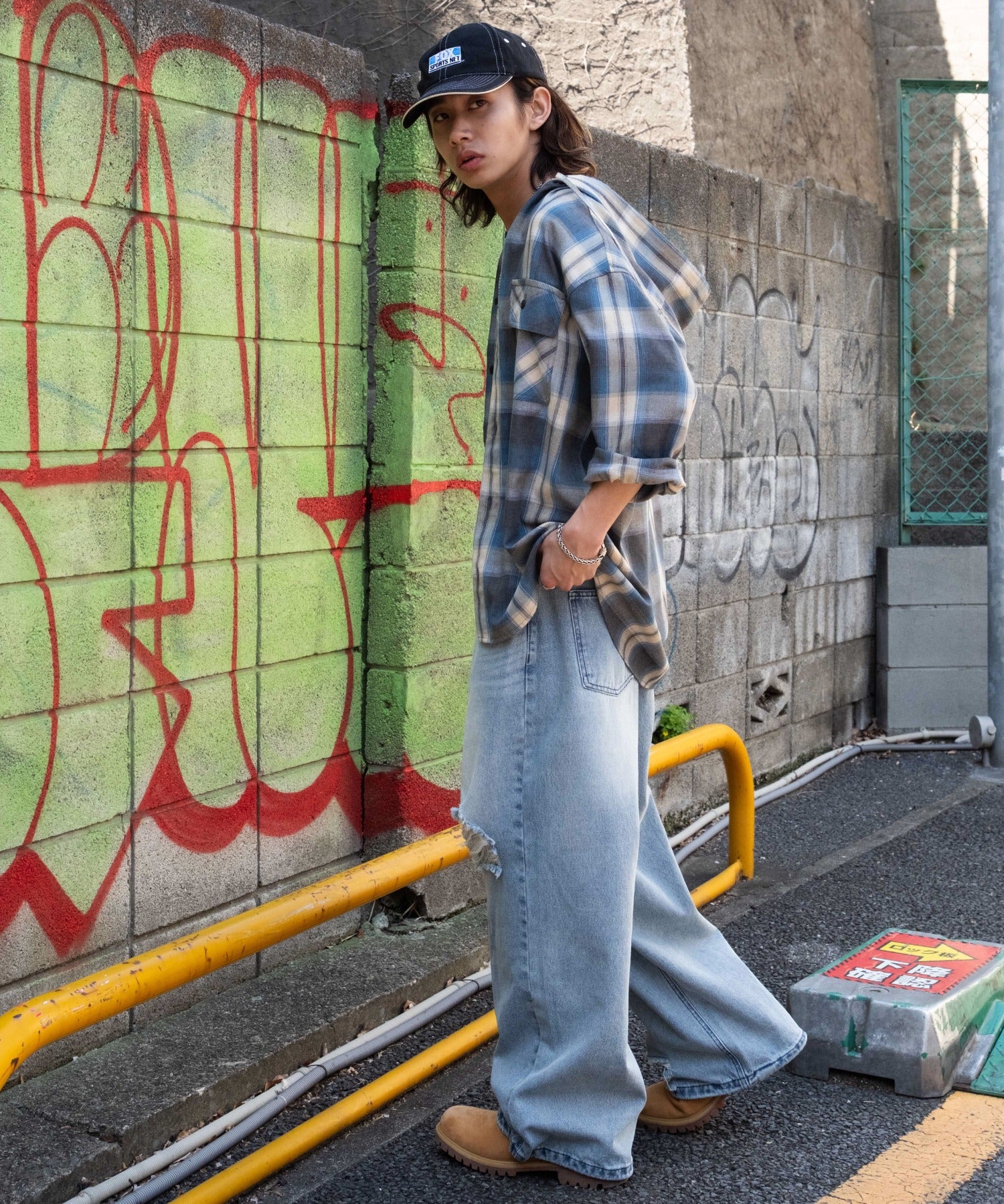 スーパーバギーダメージデニムパンツ - Image 43