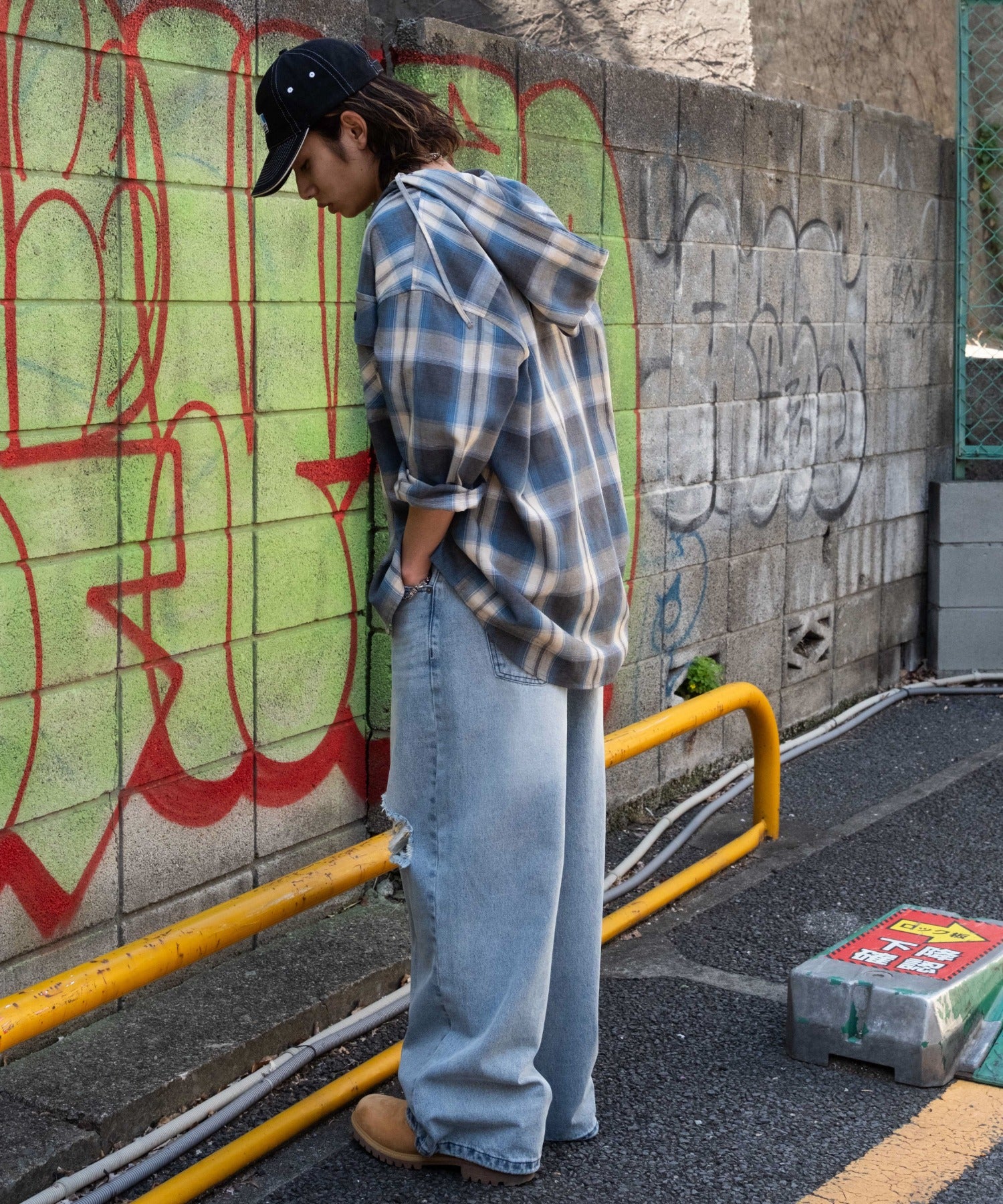 スーパーバギーダメージデニムパンツ - Image 44