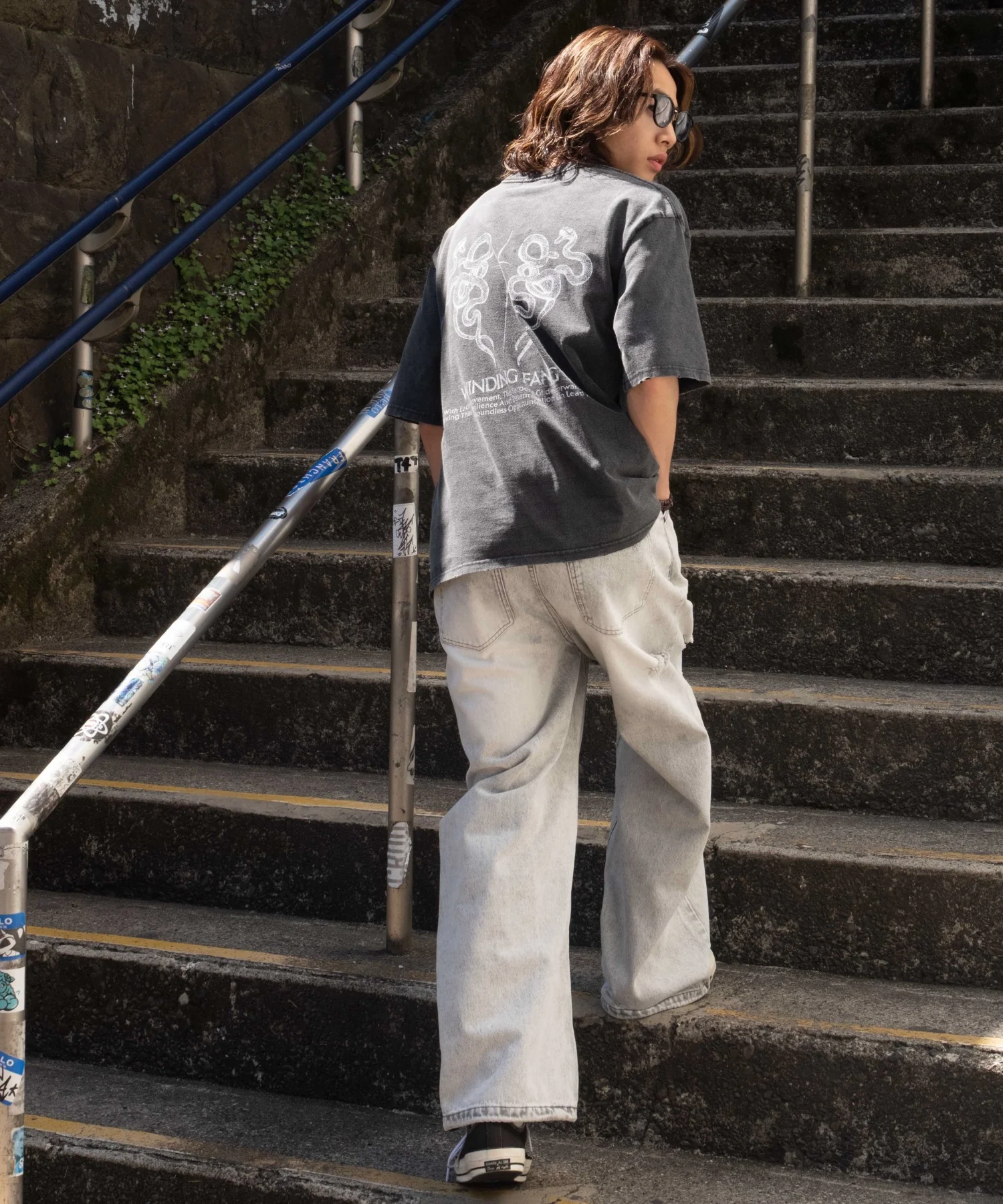 スーパーバギーダメージデニムパンツ - Image 51