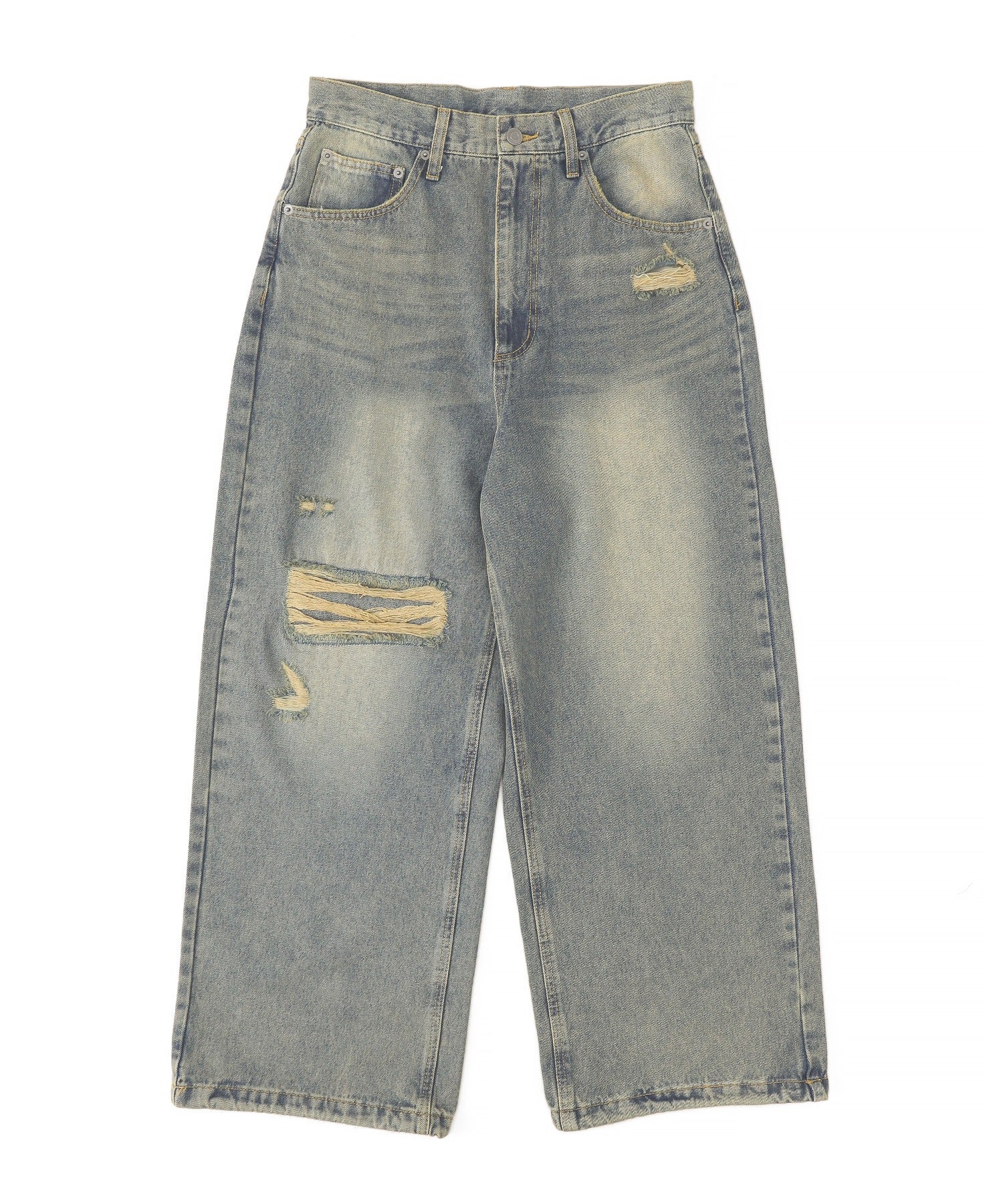 スーパーバギーダメージデニムパンツ - Image 52