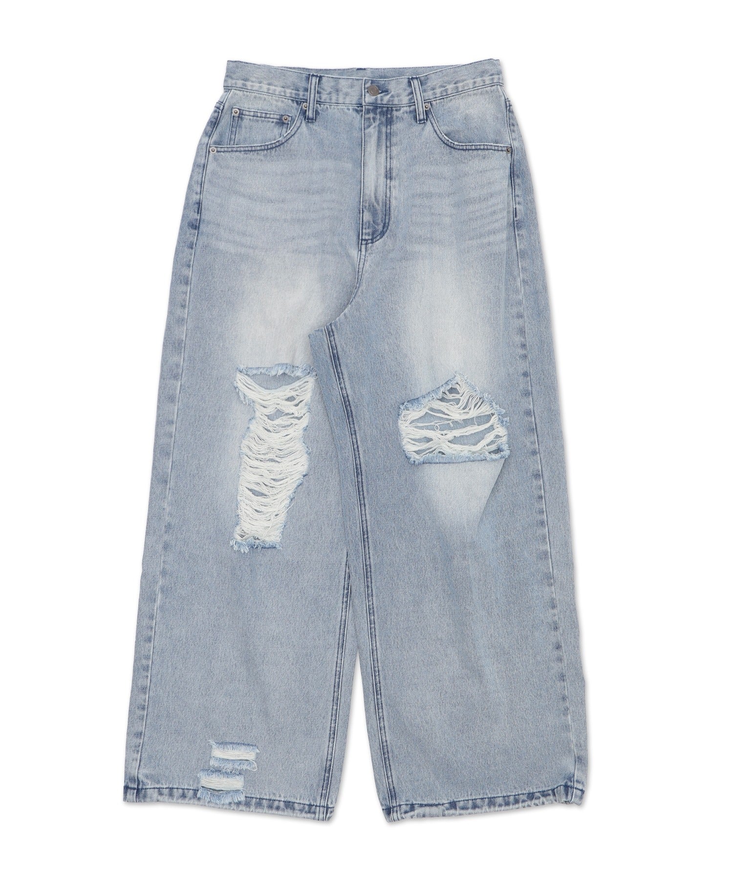 スーパーバギーダメージデニムパンツ - Image 56