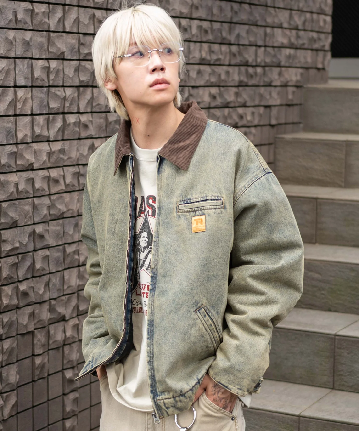ワーカーズキルティングZIPジャケット - Image 16