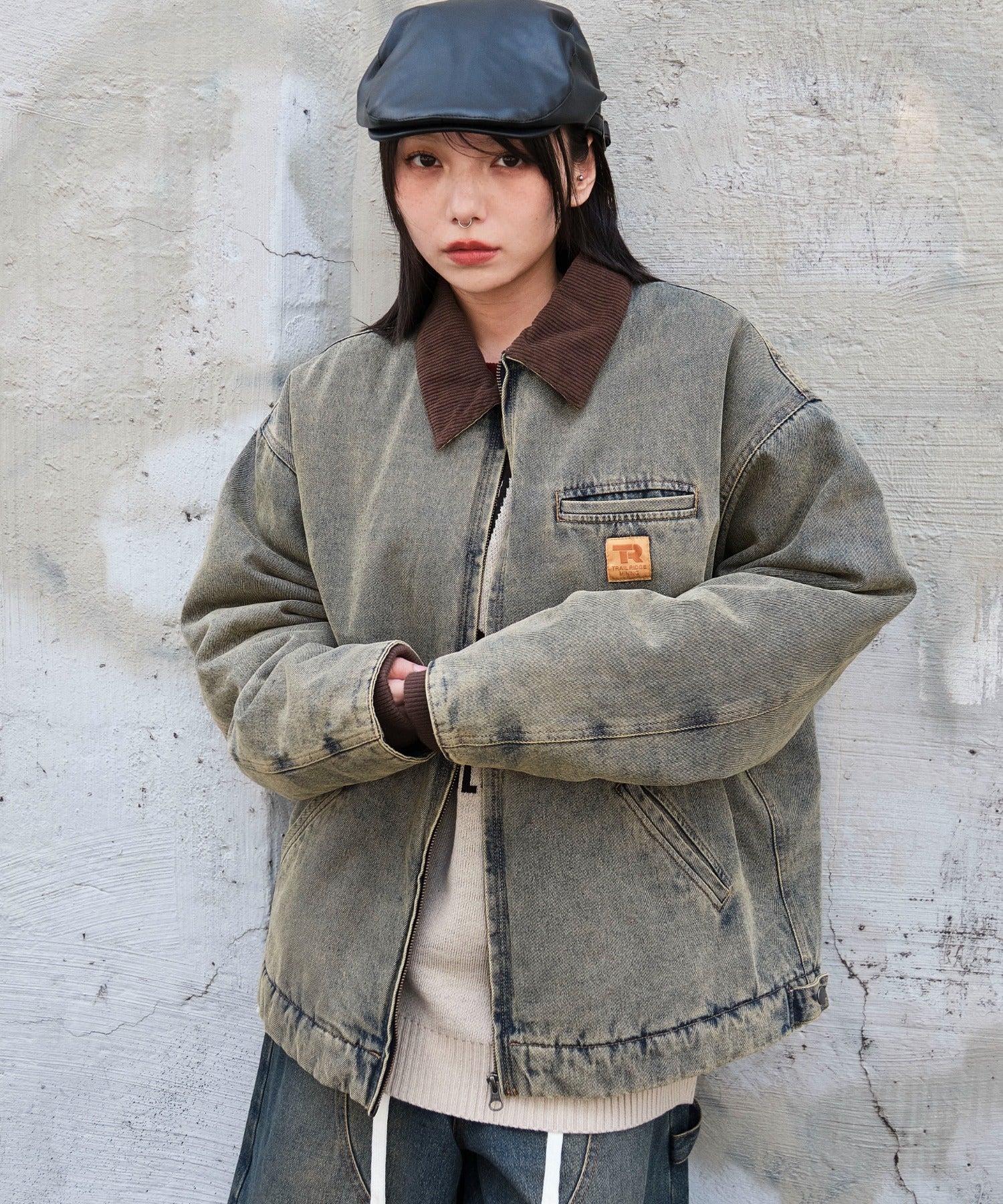 ワーカーズキルティングZIPジャケット - Image 22