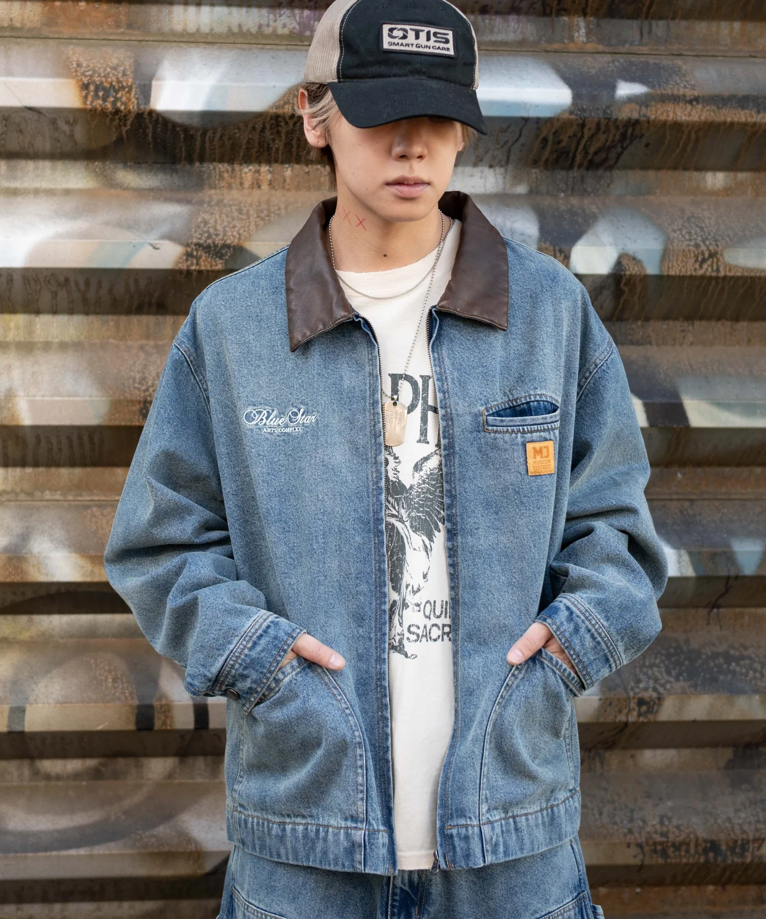 ワーカーズZIPデニムジャケット - Image 11