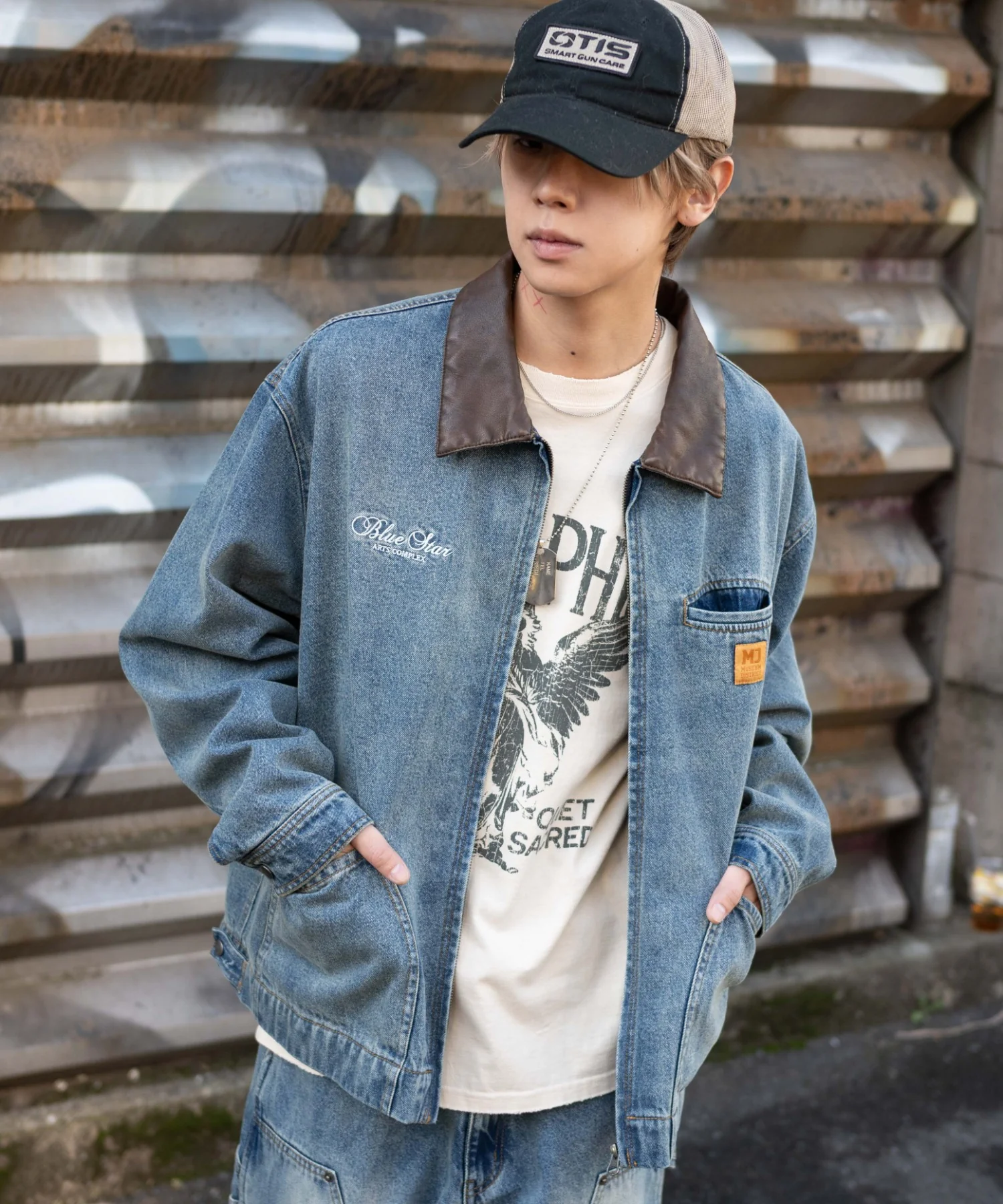 ワーカーズZIPデニムジャケット - Image 12