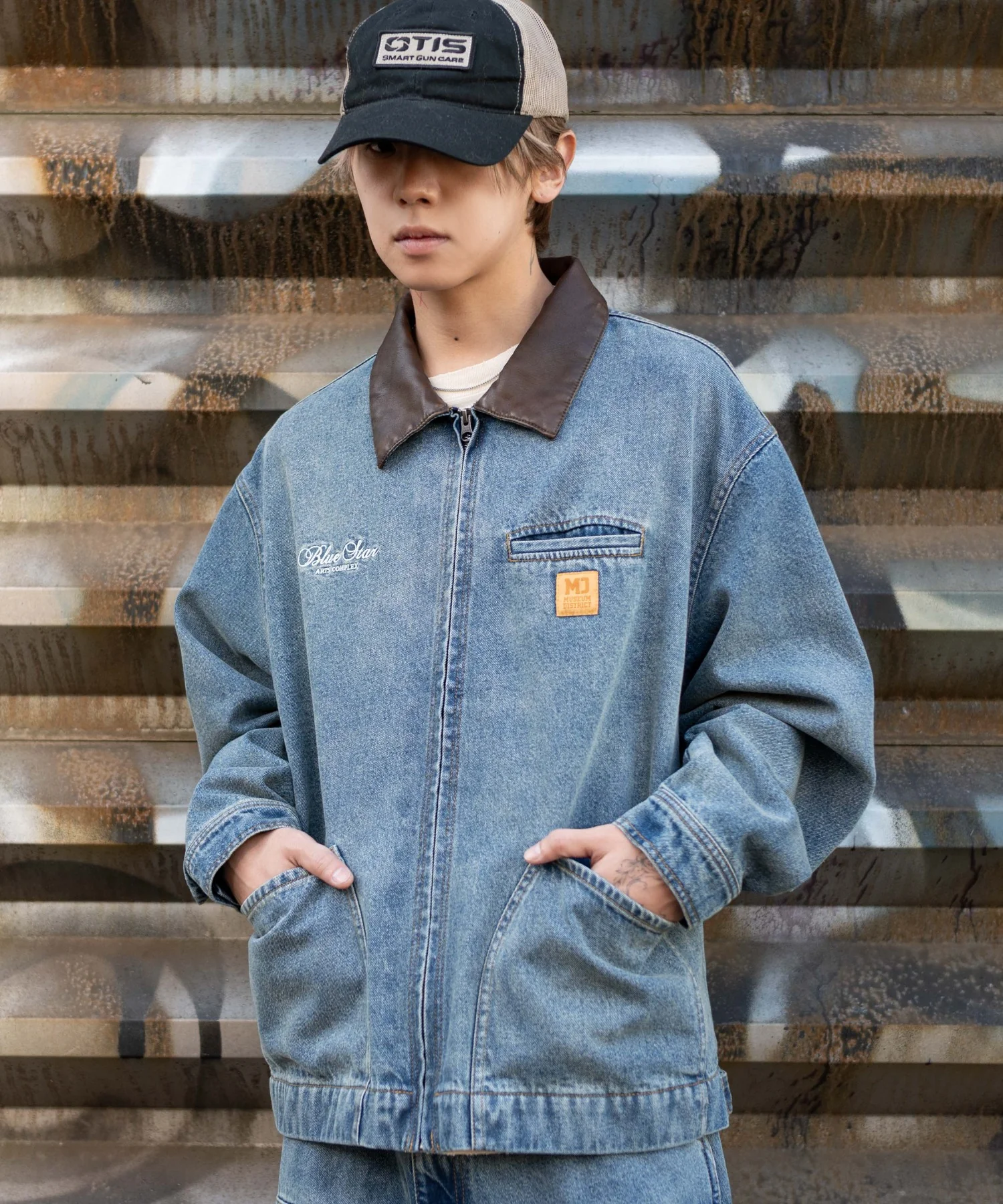 ワーカーズZIPデニムジャケット - Image 18
