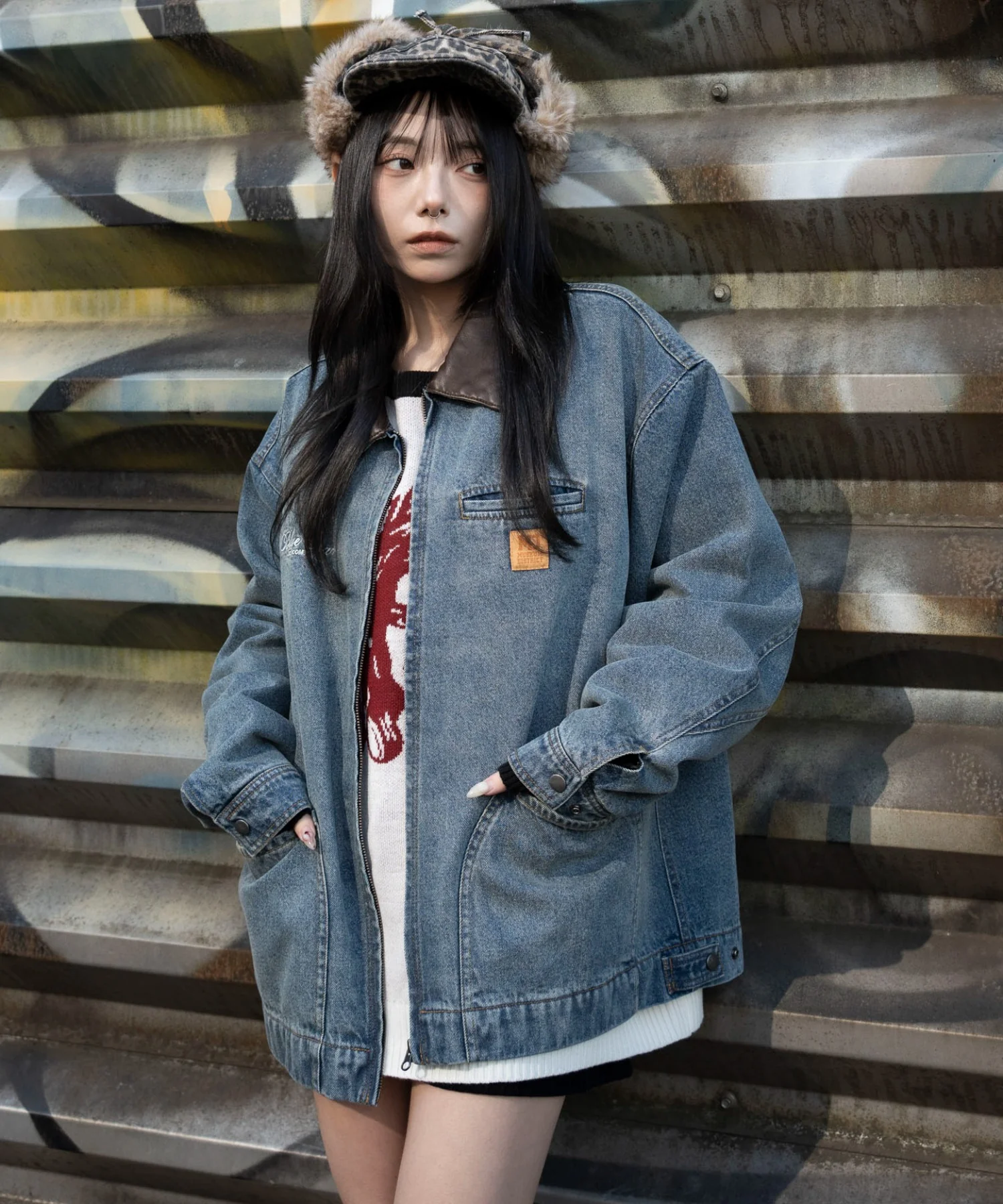 ワーカーズZIPデニムジャケット - Image 26