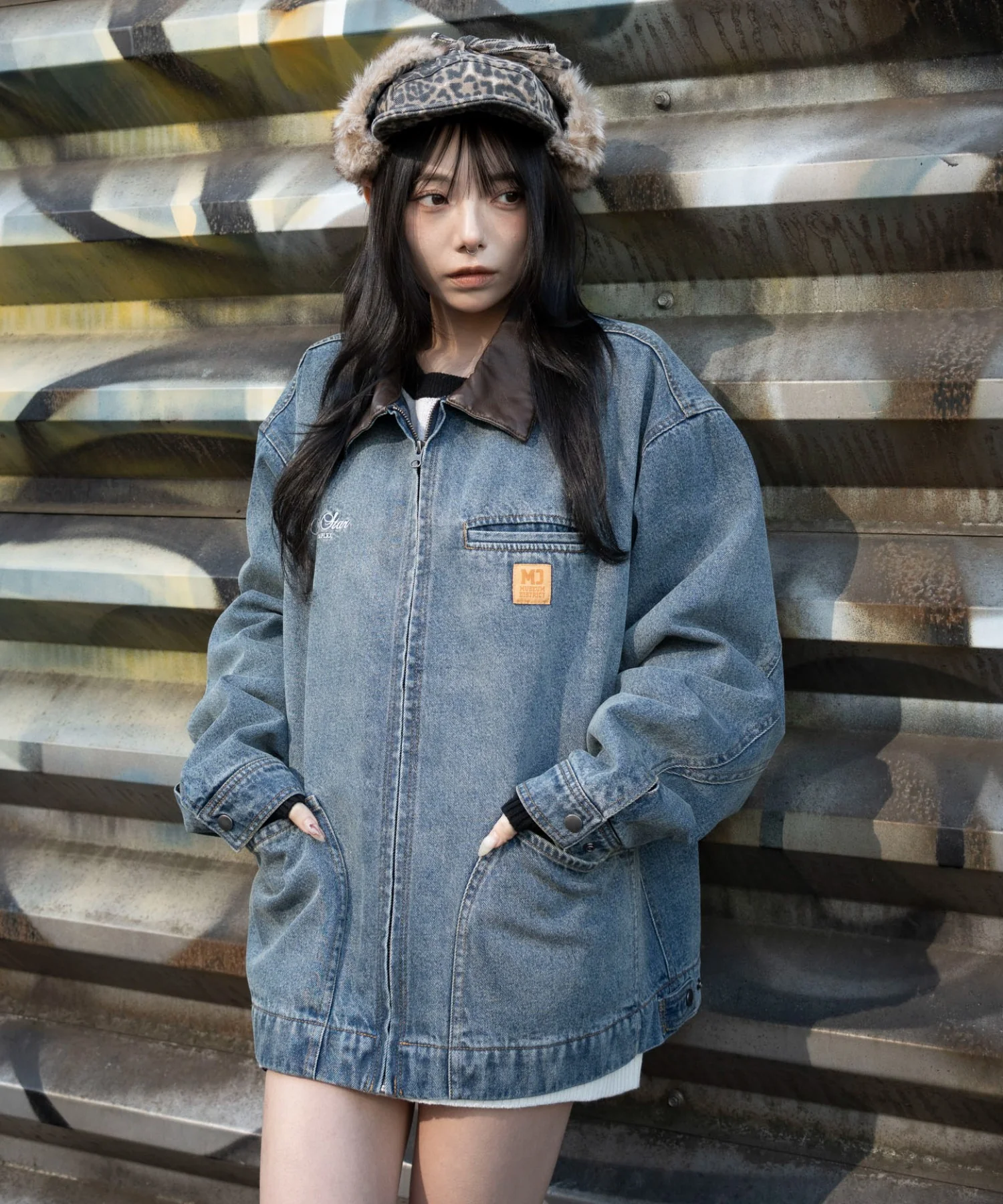 ワーカーズZIPデニムジャケット - Image 27
