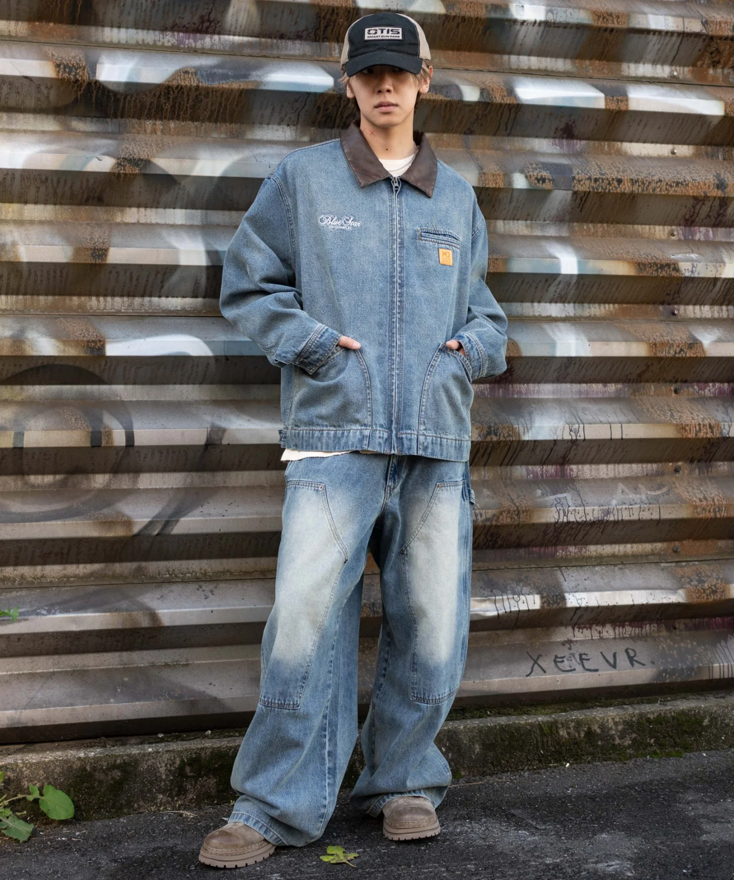 ワーカーズZIPデニムジャケット - Image 3