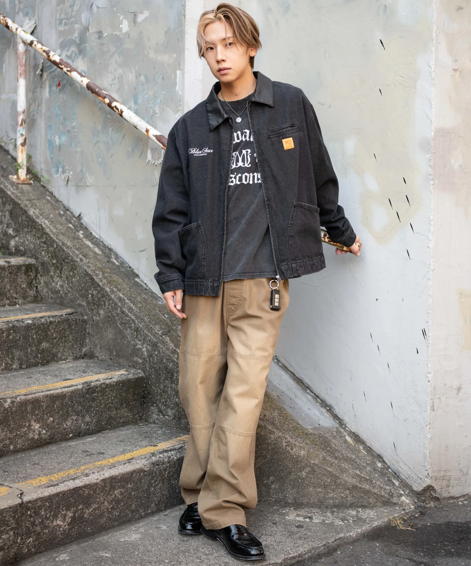 ワーカーズZIPデニムジャケット - Image 5