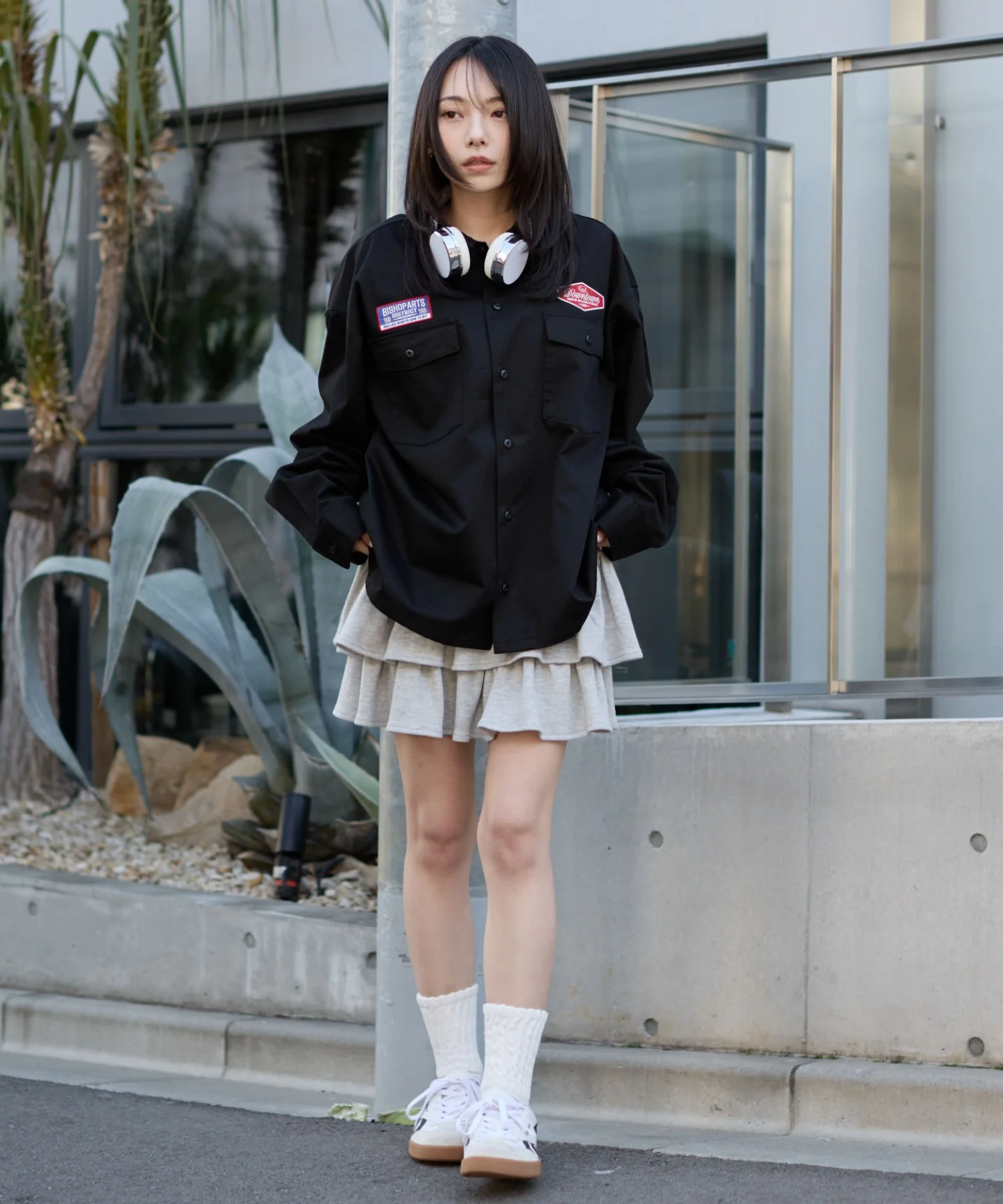 ワッペンワークシャツ（LS） - Image 5