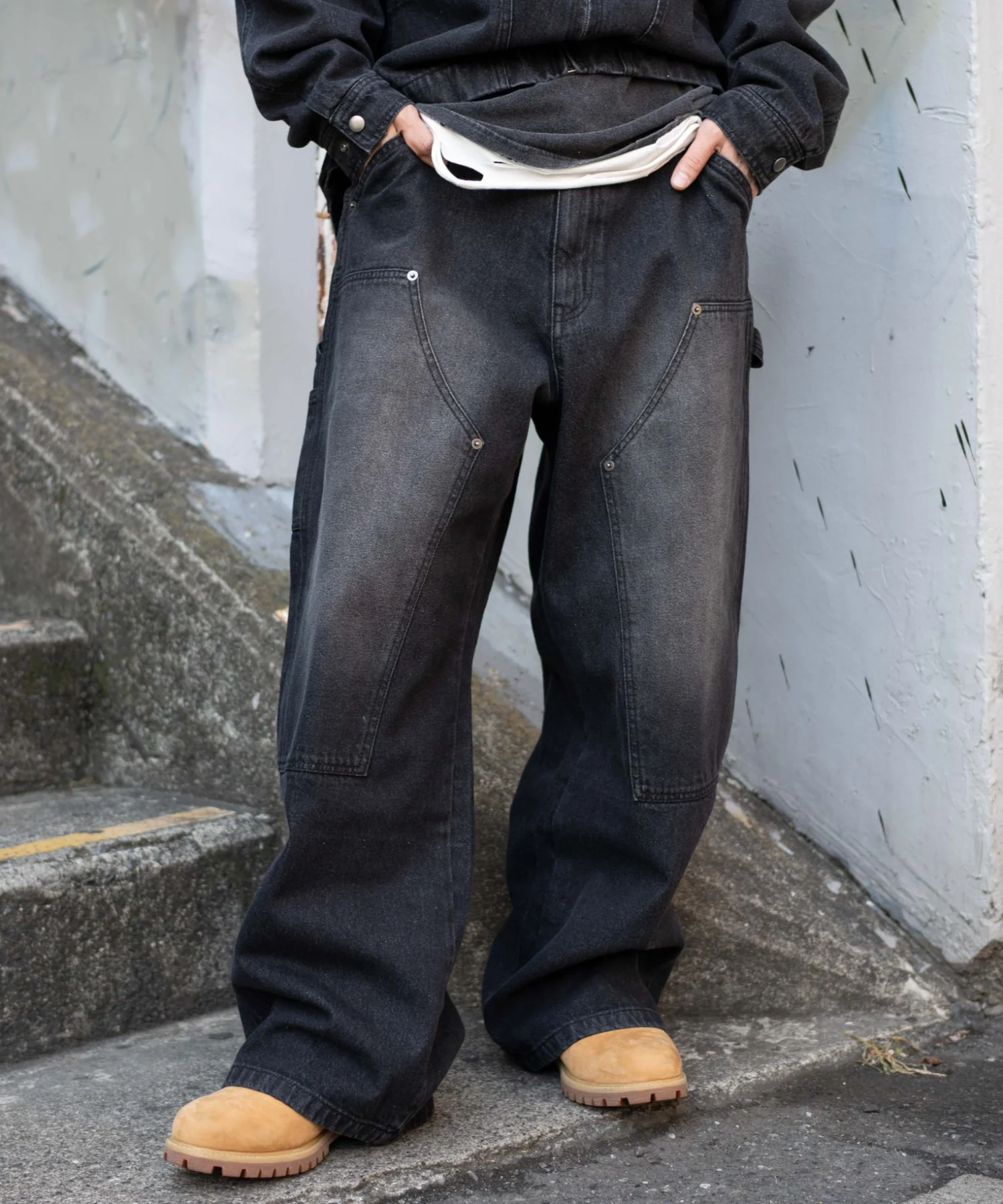 ワーカーズダブルニーデニムパンツ - Image 10