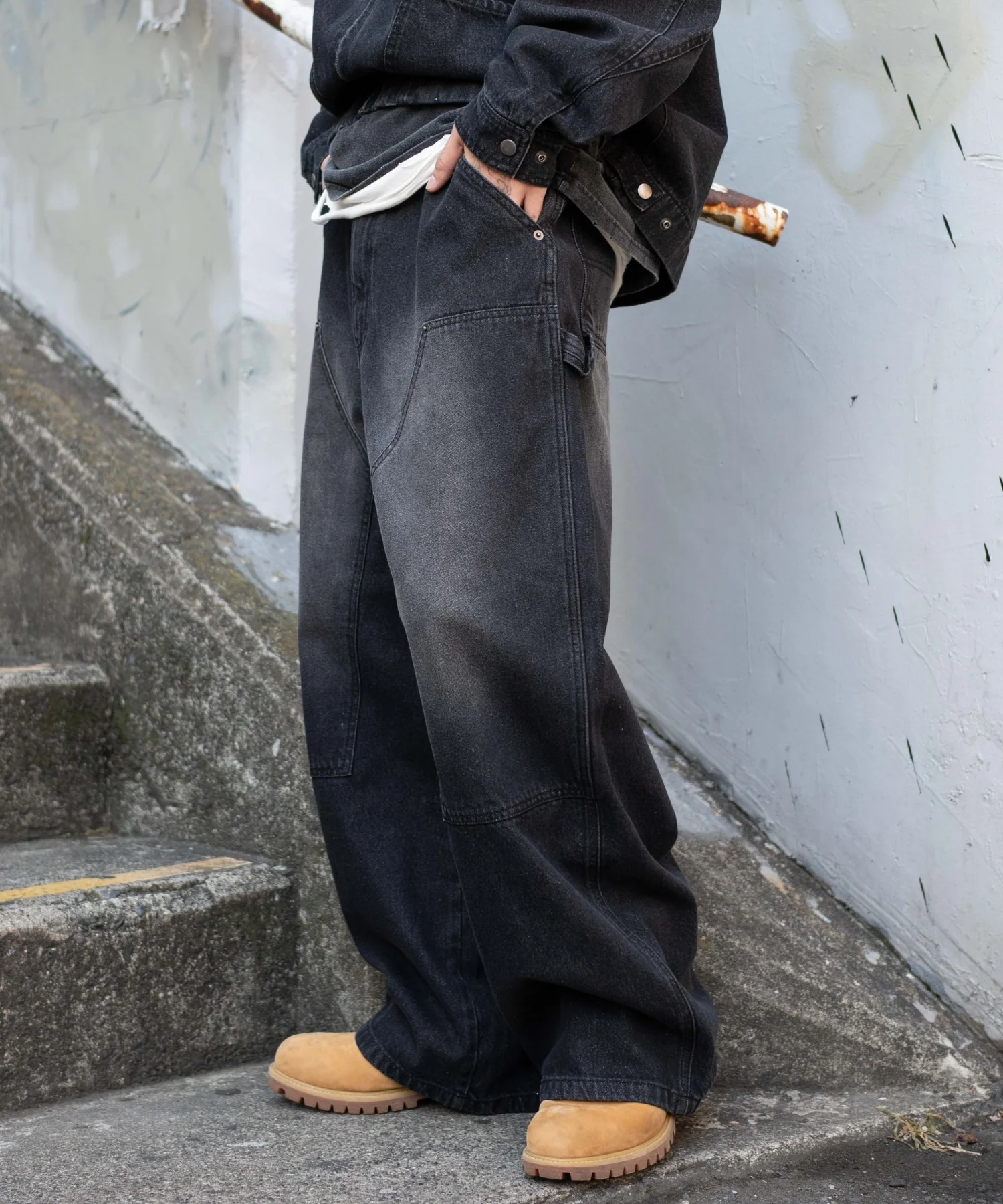 ワーカーズダブルニーデニムパンツ - Image 12