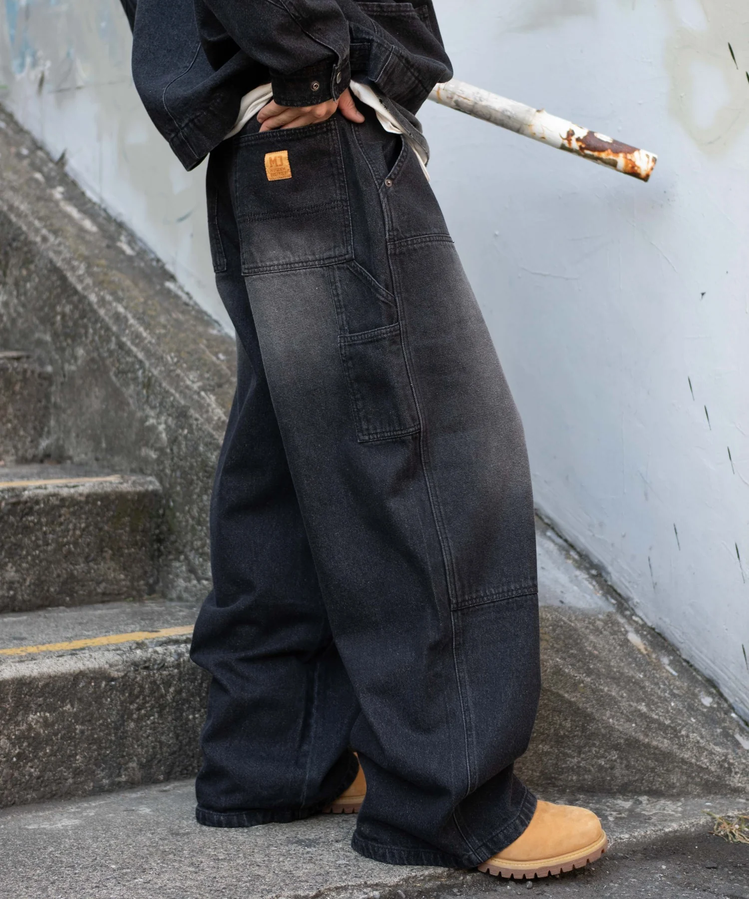 ワーカーズダブルニーデニムパンツ - Image 14