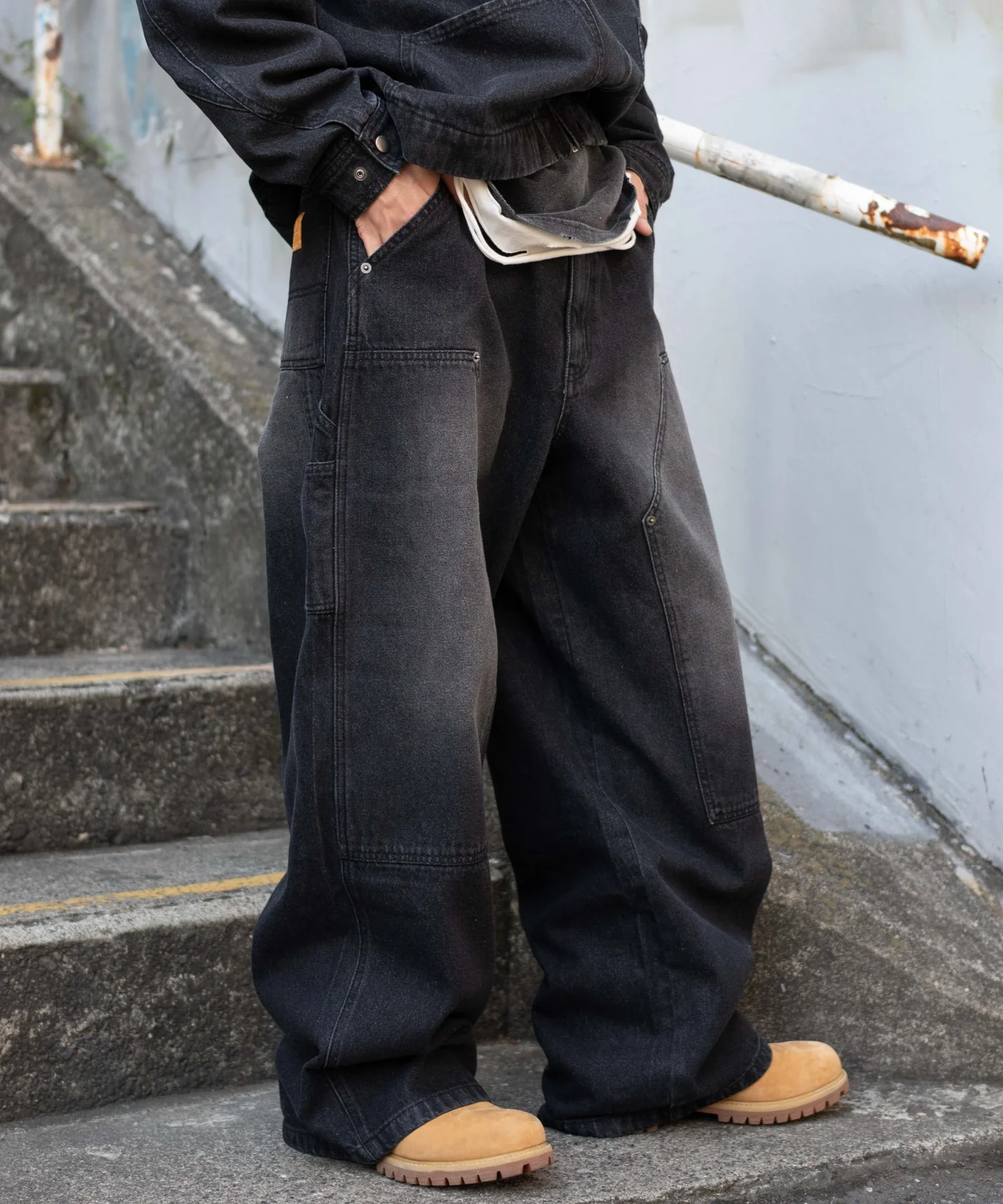 ワーカーズダブルニーデニムパンツ - Image 15