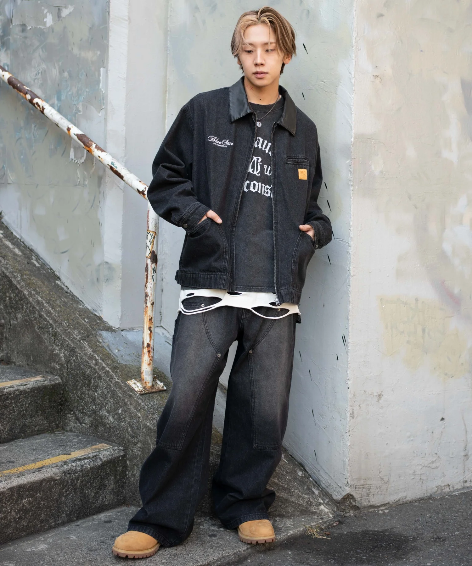 ワーカーズダブルニーデニムパンツ - Image 17