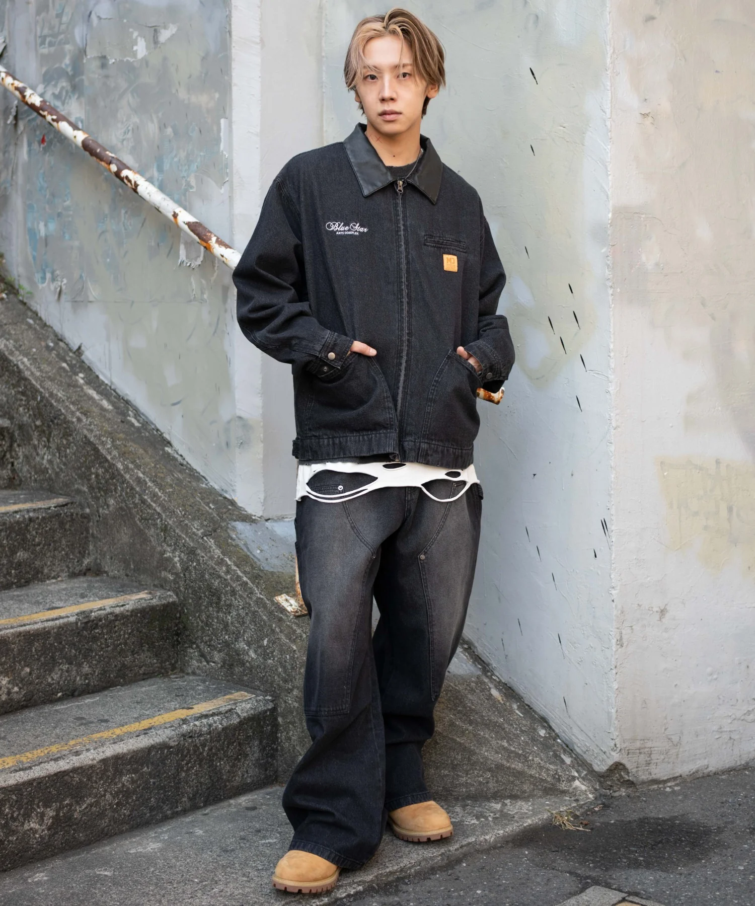 ワーカーズダブルニーデニムパンツ - Image 19