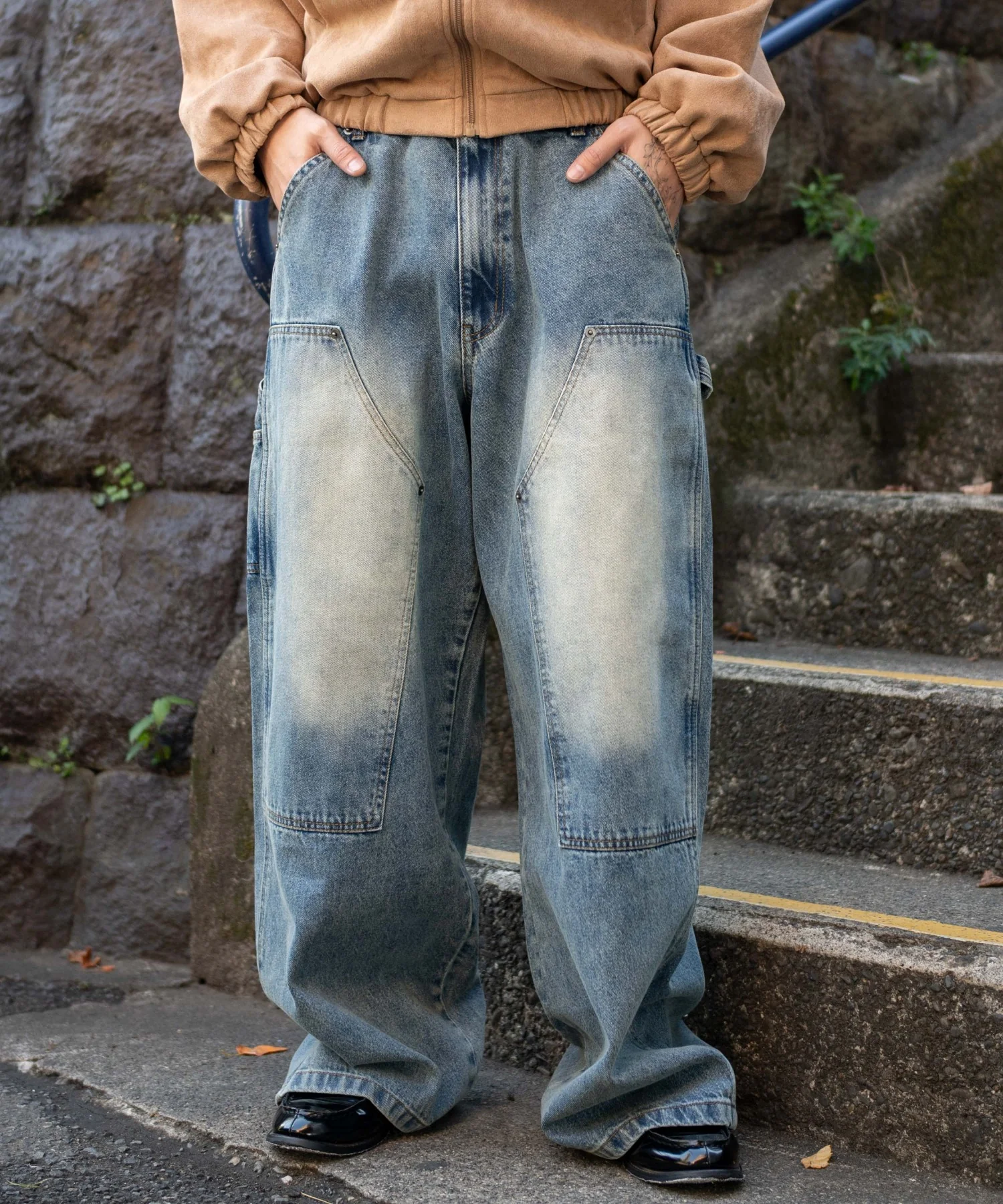 ワーカーズダブルニーデニムパンツ - Image 22