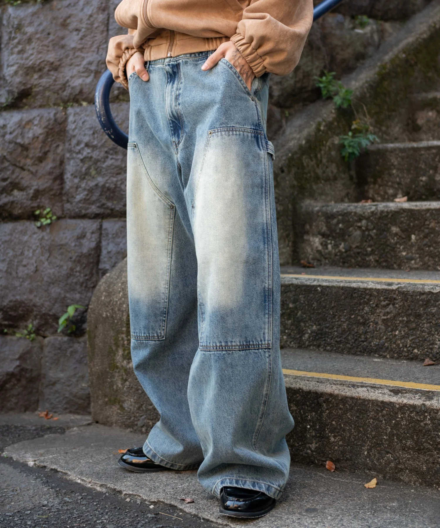 ワーカーズダブルニーデニムパンツ - Image 24