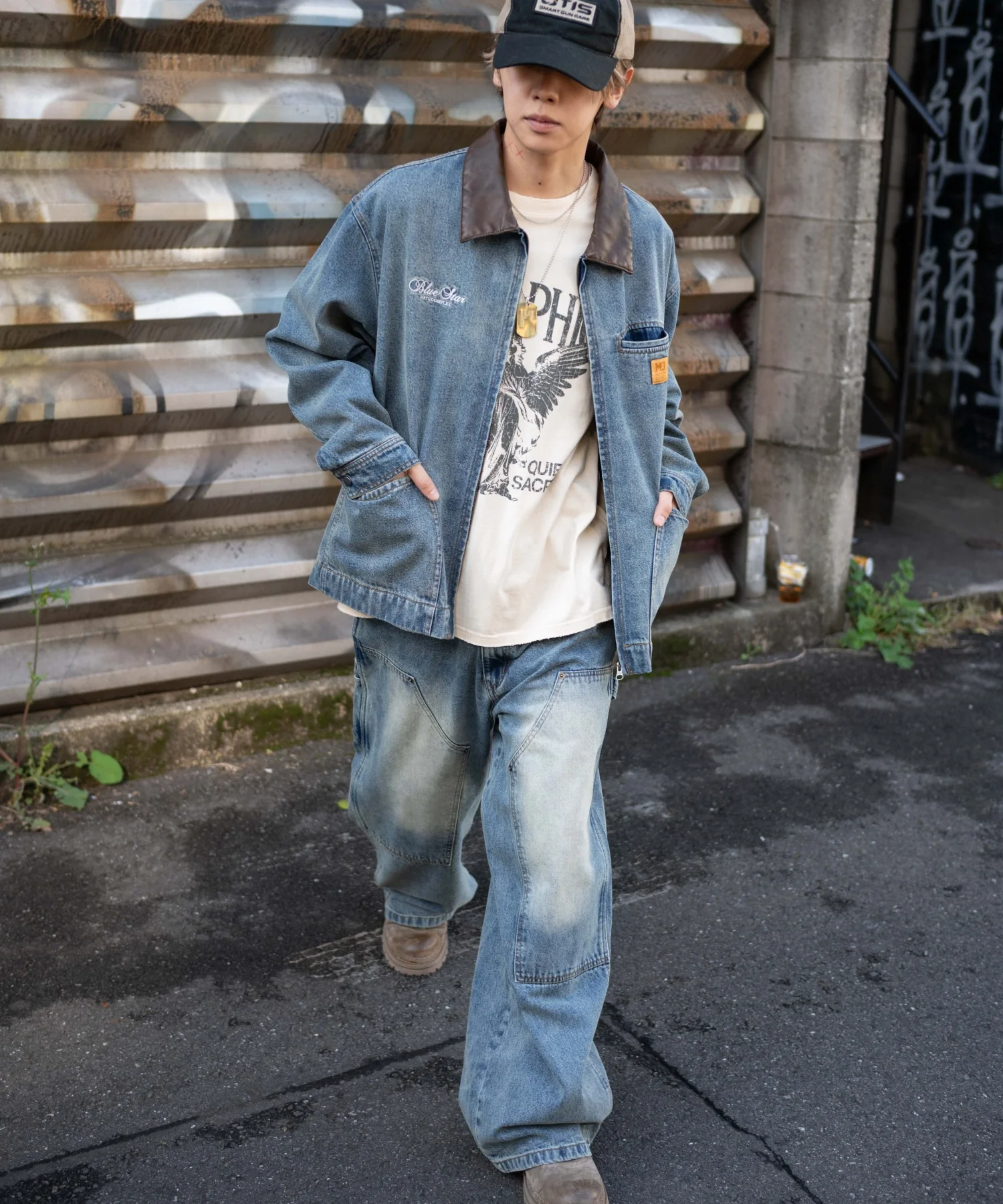 ワーカーズダブルニーデニムパンツ - Image 33