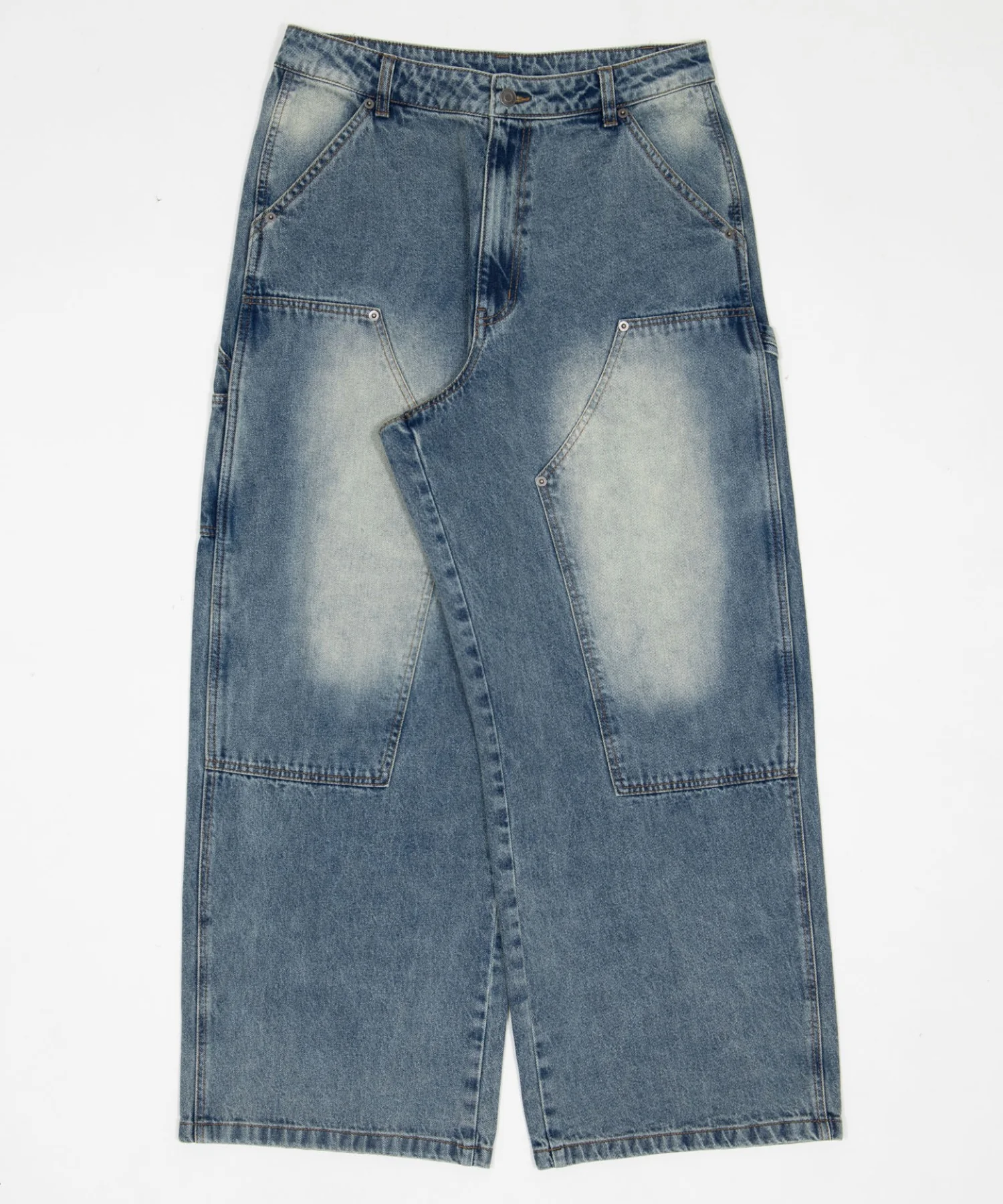 ワーカーズダブルニーデニムパンツ - Image 34