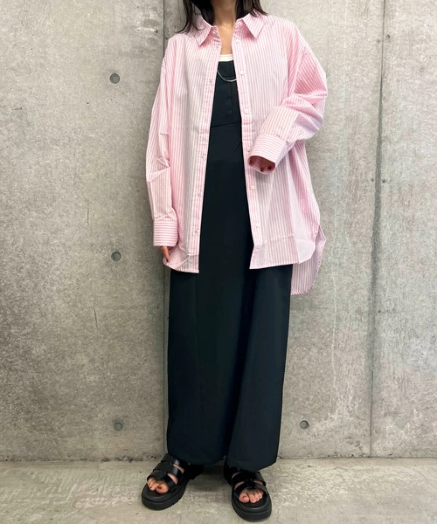 カラーストライプBIGシャツ - Image 10